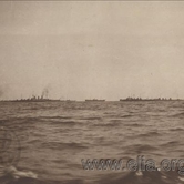 Ο Στόλος του Αιγαίου αποπλέει από τη Θεσσαλονίκη (1913).