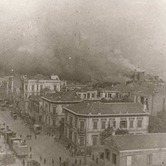 Η κεντρική Θεσσαλονίκη καίγεται, 1917.