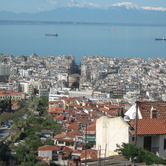 Άνω Πόλη, Ροτόντα και Όλυμπος από το Τριγώνιο