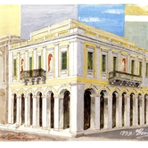 Μεγαλοπρεπές νεοκλασικό στην Κορίνθου με Βασιλέως Γεωργίου Α΄