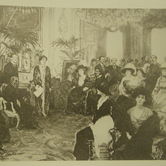 Φιλολογικό προβέγγερο σε αρχοντικό της Σμύρνης το 1910